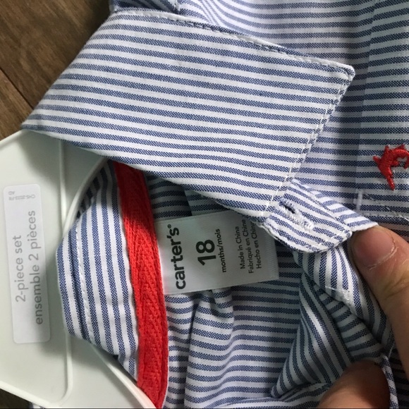 3/$25💜NWT Carter’s 18m Boys Outfit - Picture 2 of 2